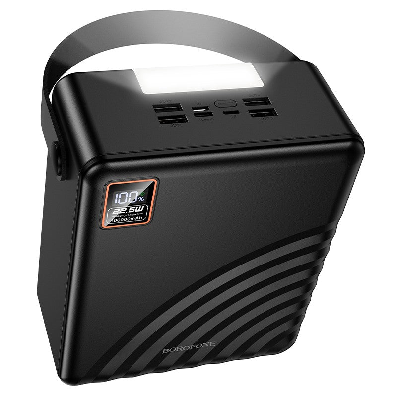 Išorinė baterija Power Bank Borofone BJ85 22.5W+PD20W 100000mAh juoda Default Title