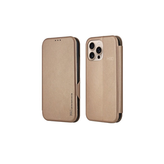 Dėklas HDD Classic Wallet Case Apple iPhone 13/14 auksinis Default Title