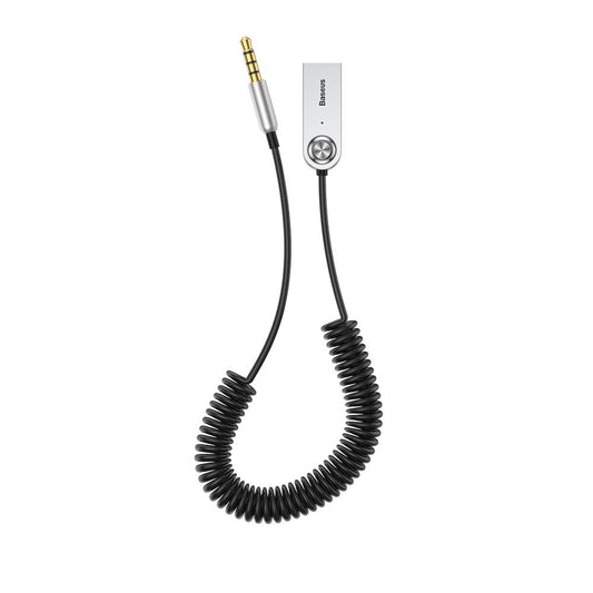 AUX Bluetooth laisvų rankų imtuvas Baseus BA01 juodas CABA01-01 Default Title