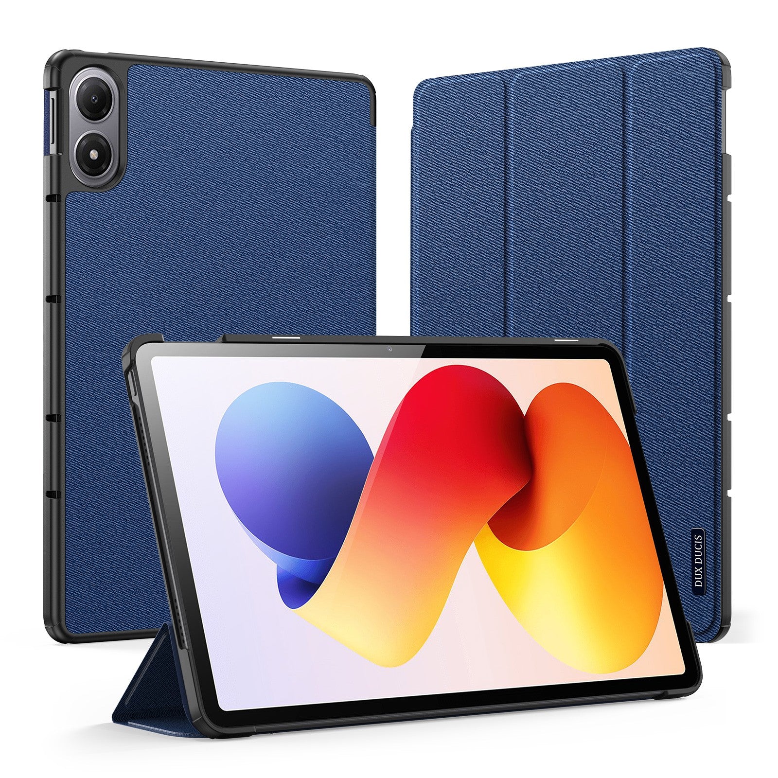 Dėklas Dux Ducis Domo Xiaomi Redmi Pad Pro 12.1/Redmi Pad 2 Pro 12.1 tamsiai mėlynas Default Title