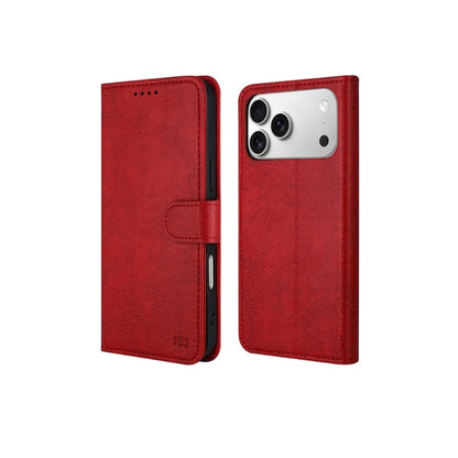 Dėklas HDD Clasp Wallet Case Apple iPhone 12/12 Pro raudonas Default Title
