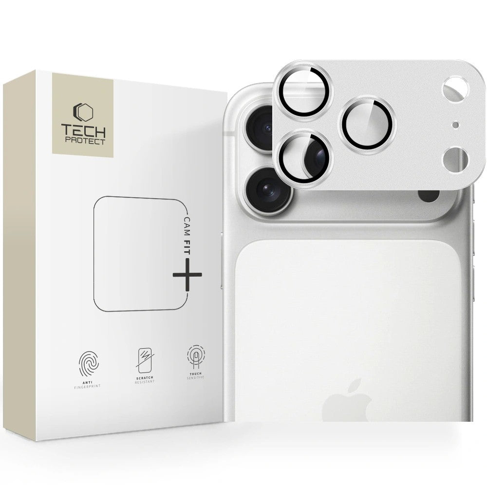 Kameros apsauga Tech-Protect CamFull Fit+ Apple iPhone 17 Pro Silver Default Title