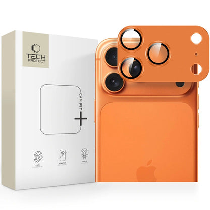 Kameros apsauga Tech-Protect CamFull Fit+ Apple iPhone 17 Pro Max Cosmic Orange Default Title