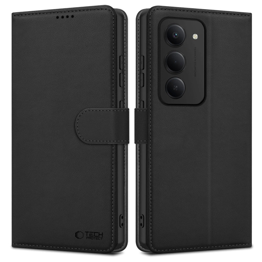 Dėklas Tech-Protect Wallet Xiaomi Redmi 15 4G/Redmi 15 5G juodas Default Title