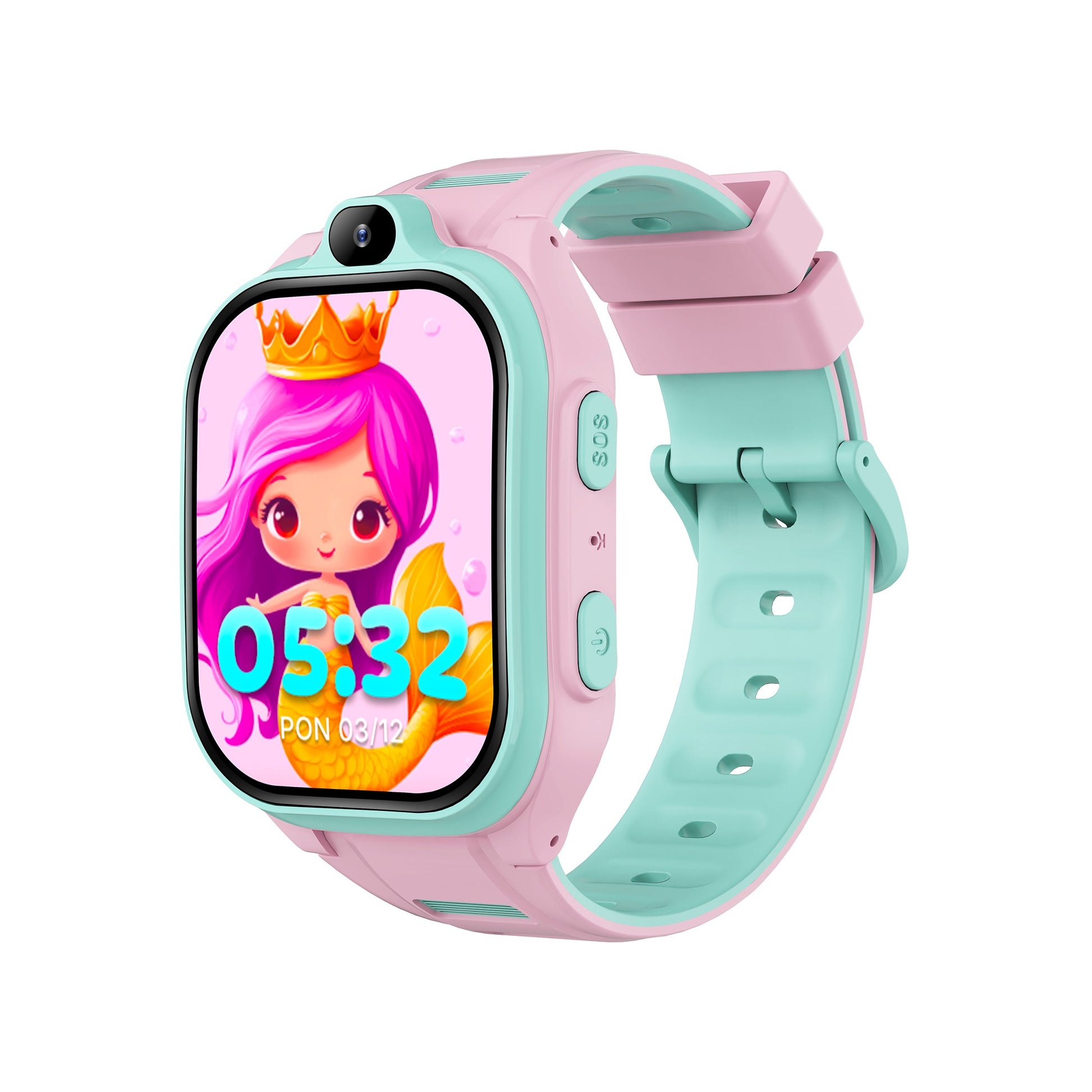 Išmanusis laikrodis vaikams Forever Smartwatch GPS WiFi 4G Kids Boost KW-530 rožinis Default Title