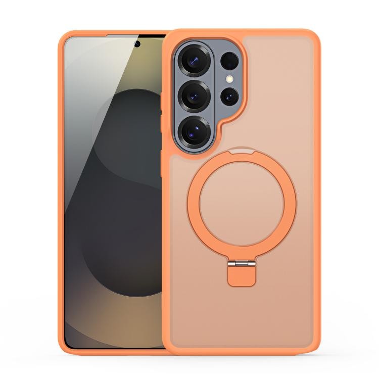 Dėklas Dux Ducis Yind Magnetic Stand Samsung S948 S26 Ultra oranžinis Default Title
