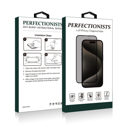 LCD apsauginis stikliukas 2.5D Privacy Perfectionists Samsung A276 A27 5G juodas Default Title