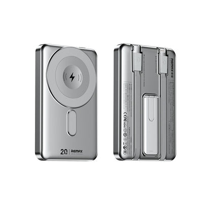 Išorinė baterija Power Bank Remax CX-2 15W MagSafe 10000mAh pilka Default Title