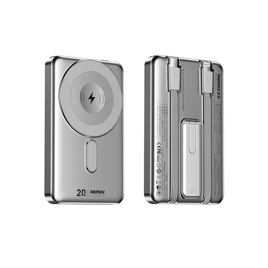 Išorinė baterija Power Bank Remax CX-2 15W MagSafe 10000mAh pilka Default Title