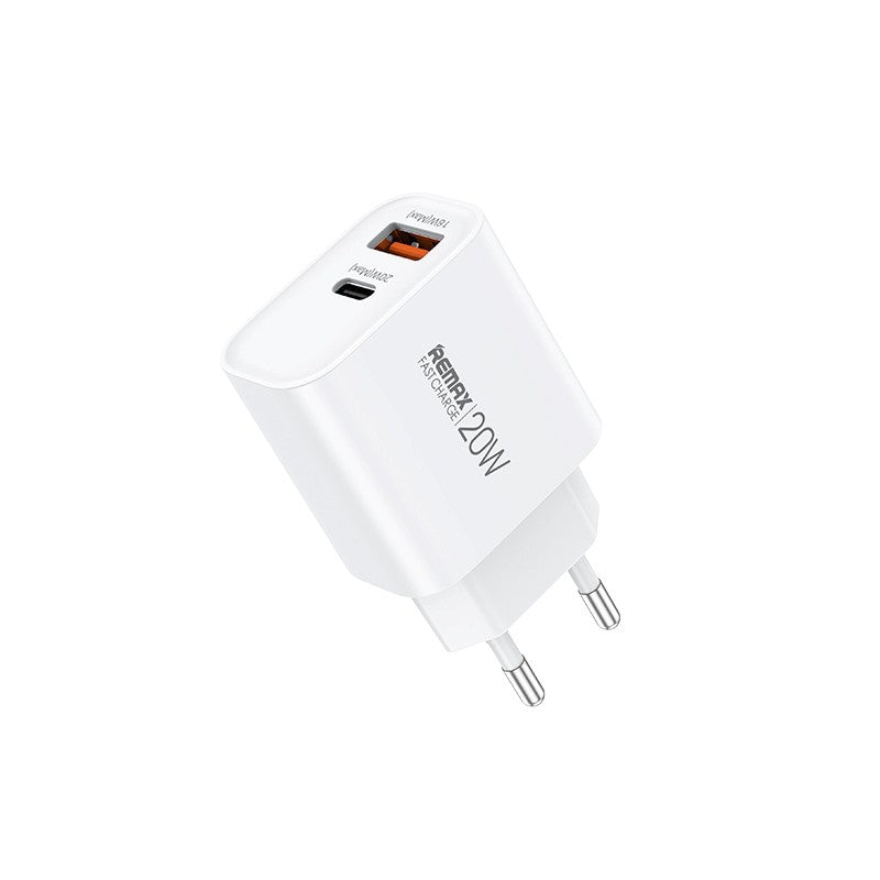 Įkroviklis Remax RP-U120 20W USB-C/USB-A baltas Default Title