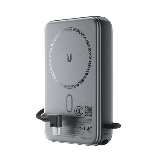 Išorinė baterija Power Bank Acefast M24-10000 22.5W Magnetic Wireless 10000mAh juoda Default Title