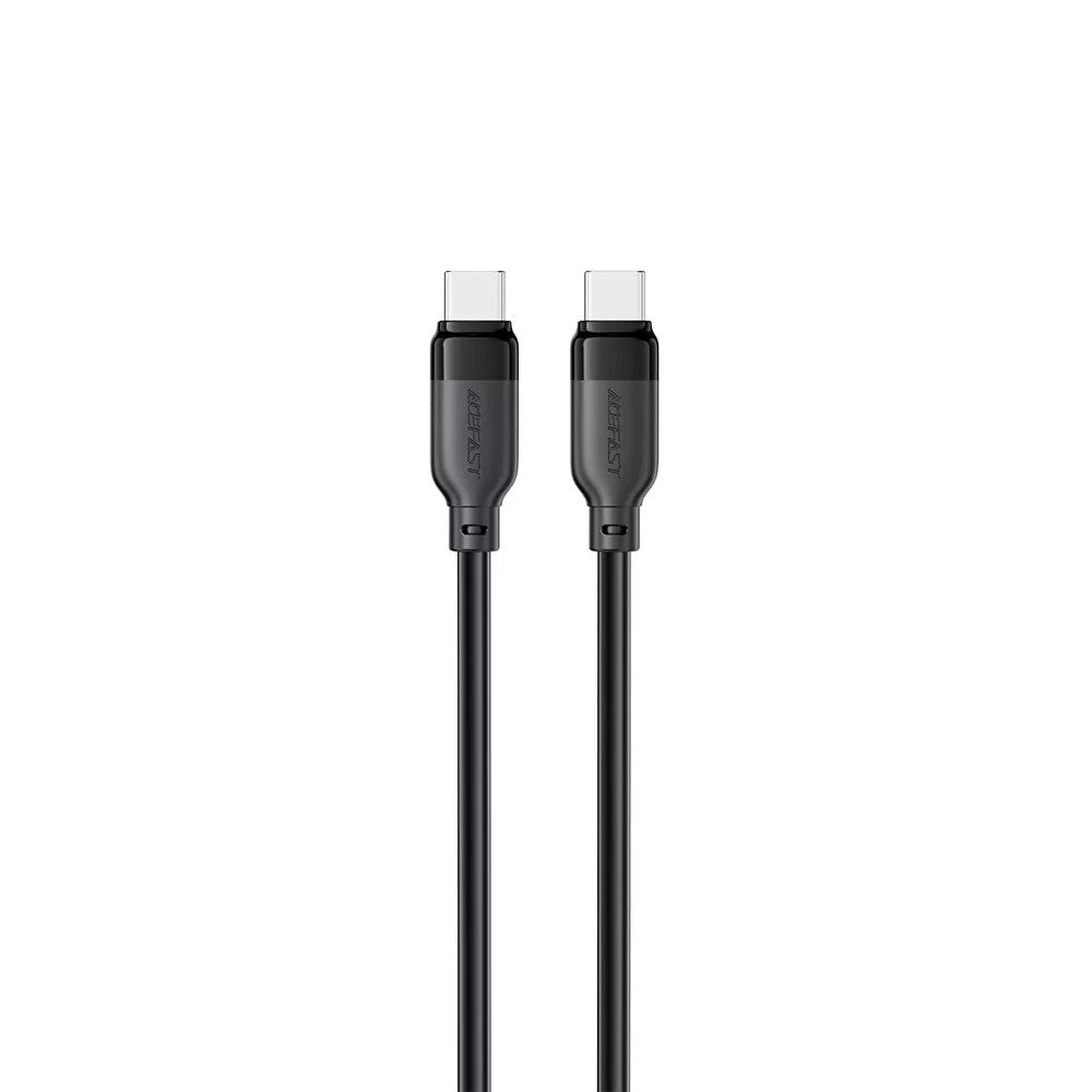USB kabelis Acefast C16-03 USB-C to USB-C 1.2m juodas Default Title