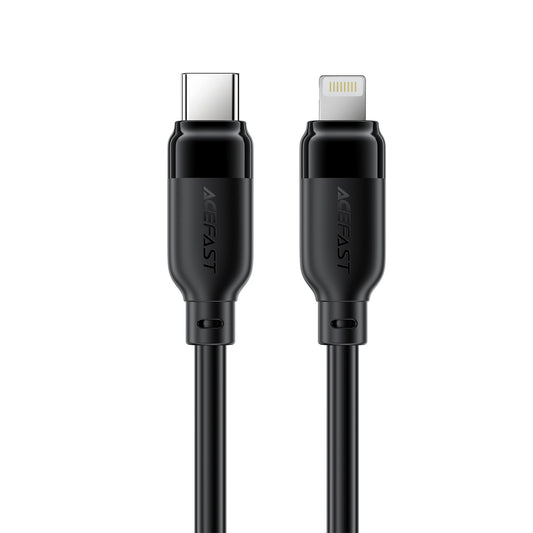 USB kabelis Acefast C16-01 USB-C to Lightning 1.2m juodas Default Title