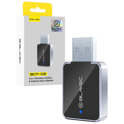 Belaidis CarPlay/Android Auto adapteris Blavec BCP-02 juodas Default Title