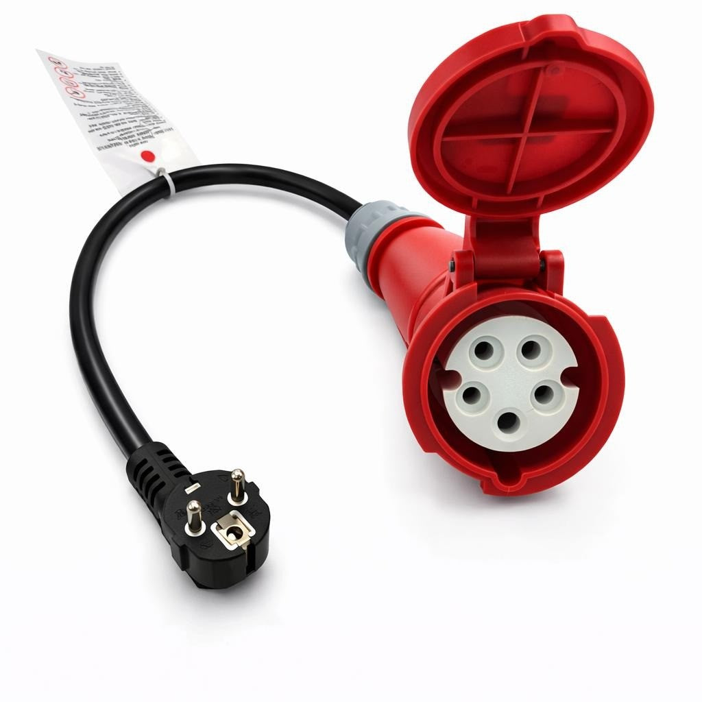 Adapteris Reach CEE 16A 400V to 220V Schuko Default Title