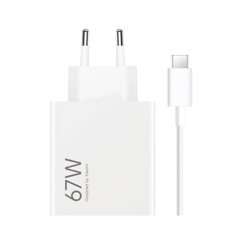 Įkroviklis Xiaomi HyperCharge Combo 67W USB-A baltas BHR9465EU Default Title
