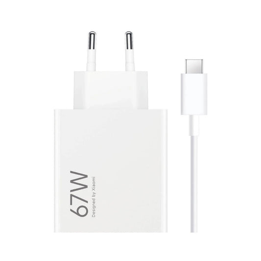Įkroviklis Xiaomi HyperCharge Combo 67W USB-A baltas BHR9465EU Default Title
