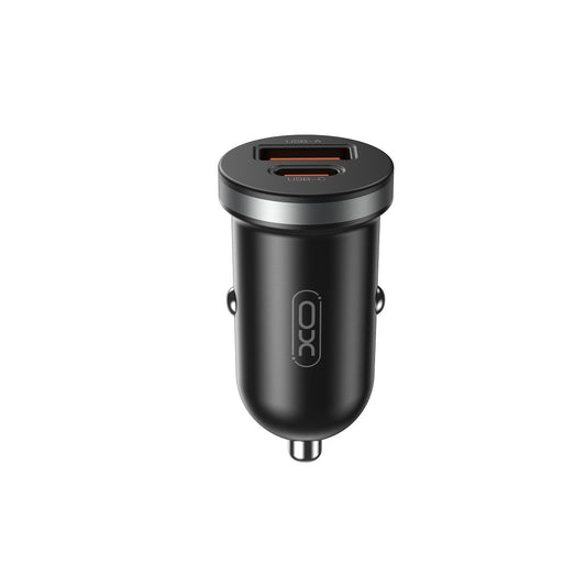 Automobilinis įkroviklis XO CC56 30W USB-A/USB-C juodas Default Title