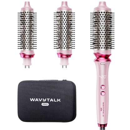 Plaukų formavimo šukos Wavytalk Heatwave Pro rožinės Default Title