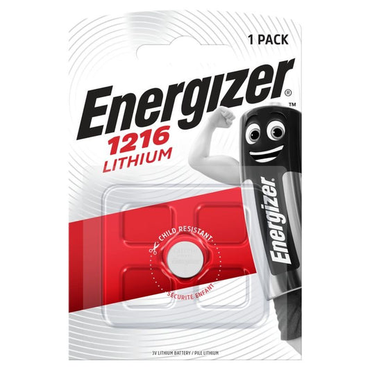 Ličio elementas Energizer Lithium CR1216 3V 25mAh Default Title