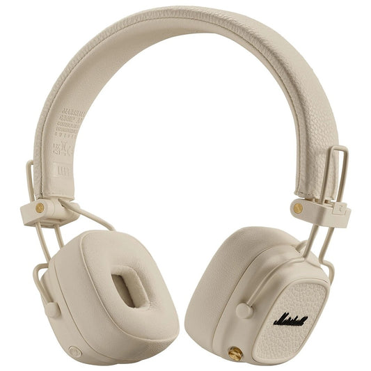 Belaidės ausinės Marshall Major V On-Ear Bluetooth kreminės Default Title