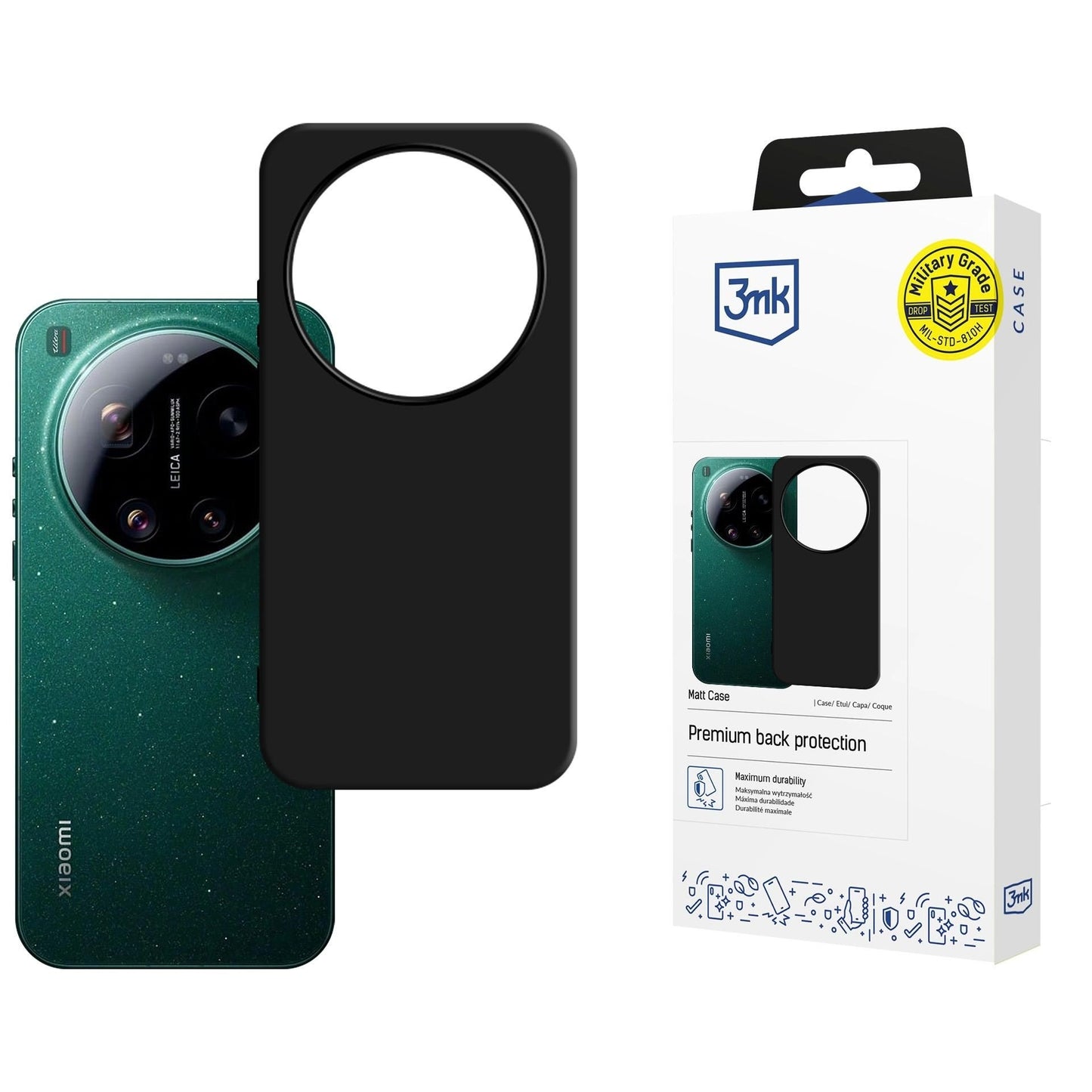 Dėklas 3mk Matt Case Xiaomi 17 Ultra juodas Default Title