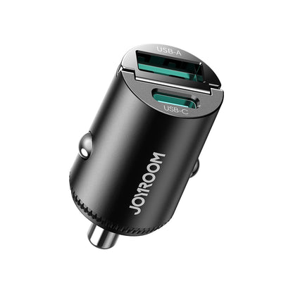 Automobilinis įkroviklis Joyroom JR-CCN18 USB-C/USB-A 65W juodas Default Title