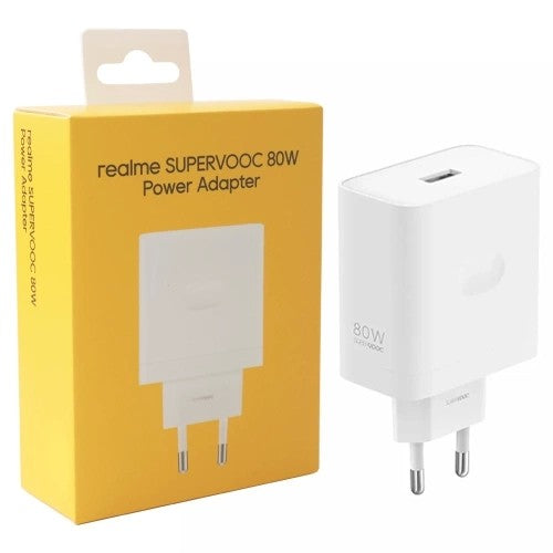Įkroviklis Realme SuperVOOC 80W USB-A baltas Default Title
