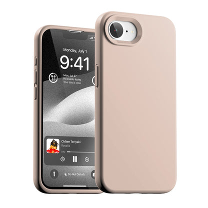 Dėklas Mercury Pure Magsafe Silicon Case Apple iPhone 16e/17e rožinio smėlio