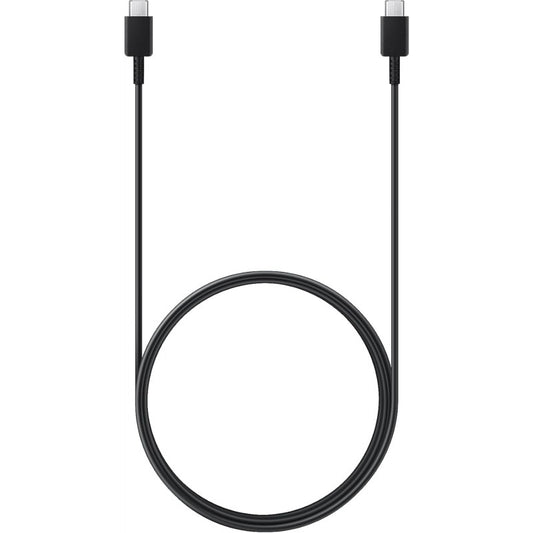 USB kabelis Samsung EP-DN980BBE 25W 5A USB-C to USB-C 1.0m juodas Default Title