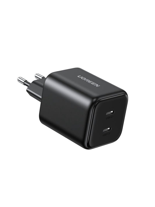 Įkroviklis Ugreen X526 GaN 45W 2xUSB-C juodas (65058) Default Title