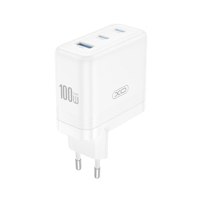 Įkroviklis XO CE35 100W 2xUSB-C/USB-A baltas Default Title