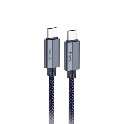 USB kabelis Hoco U134 240W USB-C to USB-C 1.8m juodas