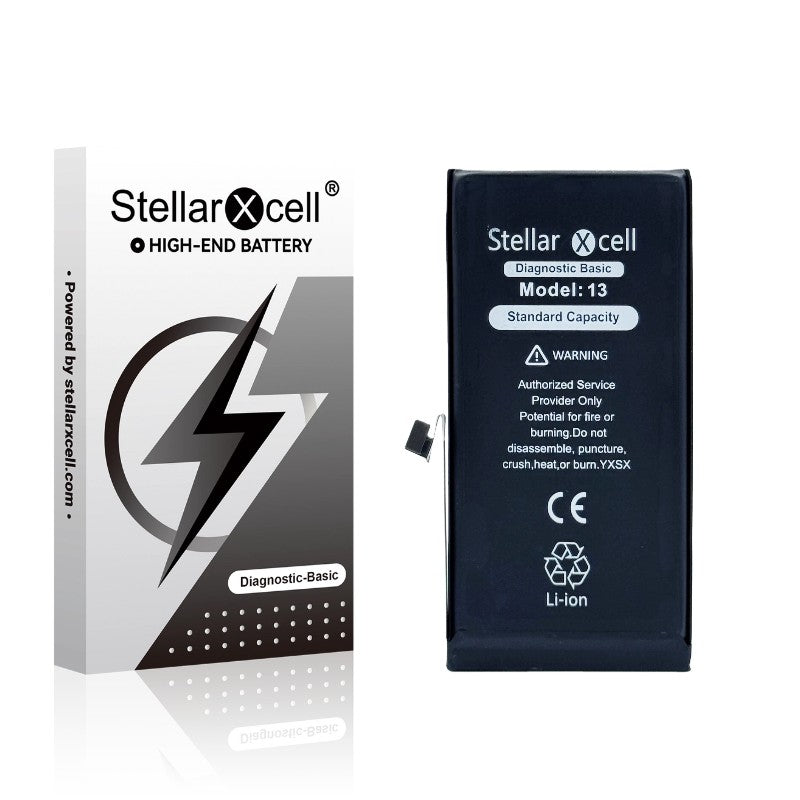 Akumuliatorius StellarXcell Diagnostic Apple iPhone 13 3227mAh (Standart Capacity + HQ Copy BMS) Default Title