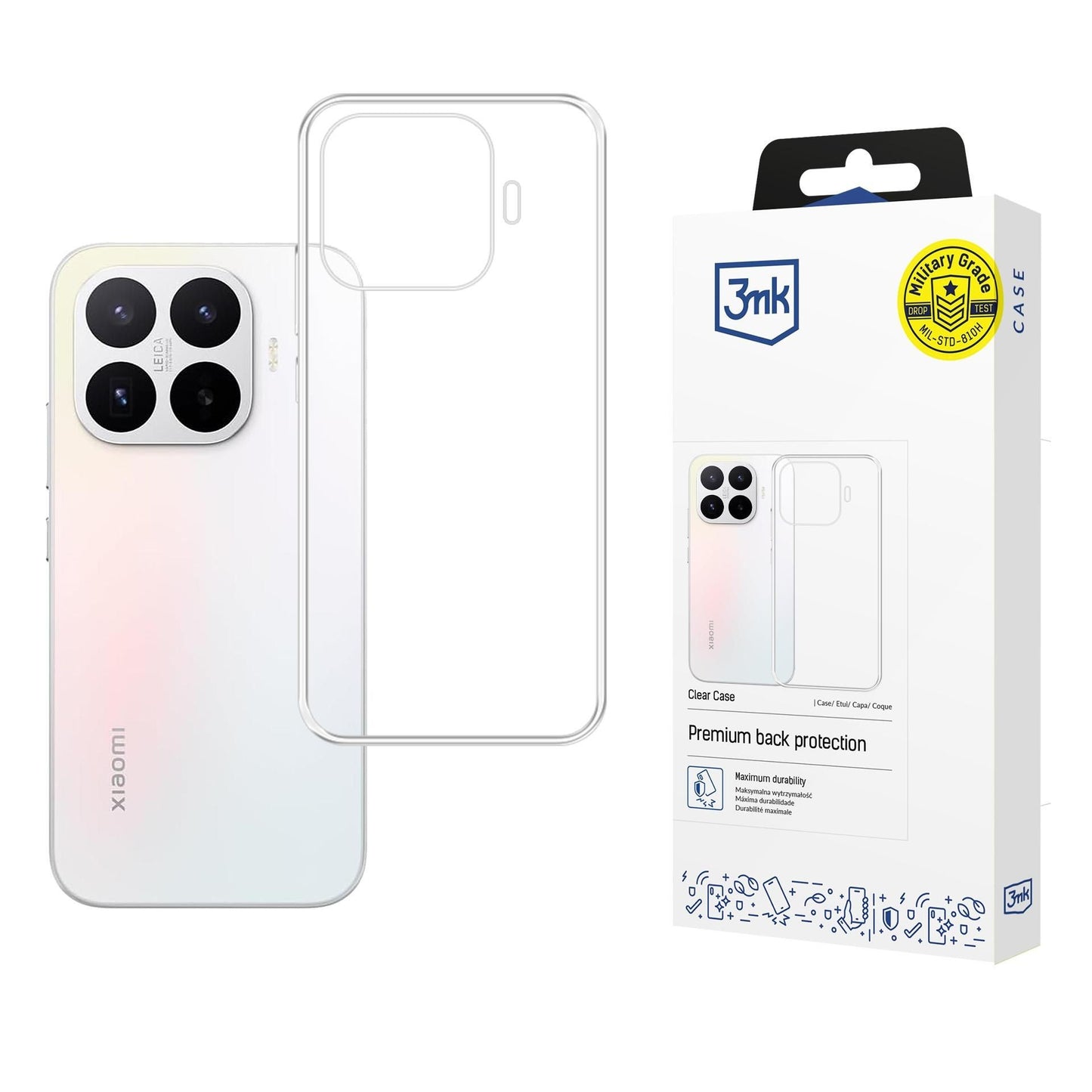 Dėklas 3mk Clear Case 1,2mm Xiaomi 17T Default Title