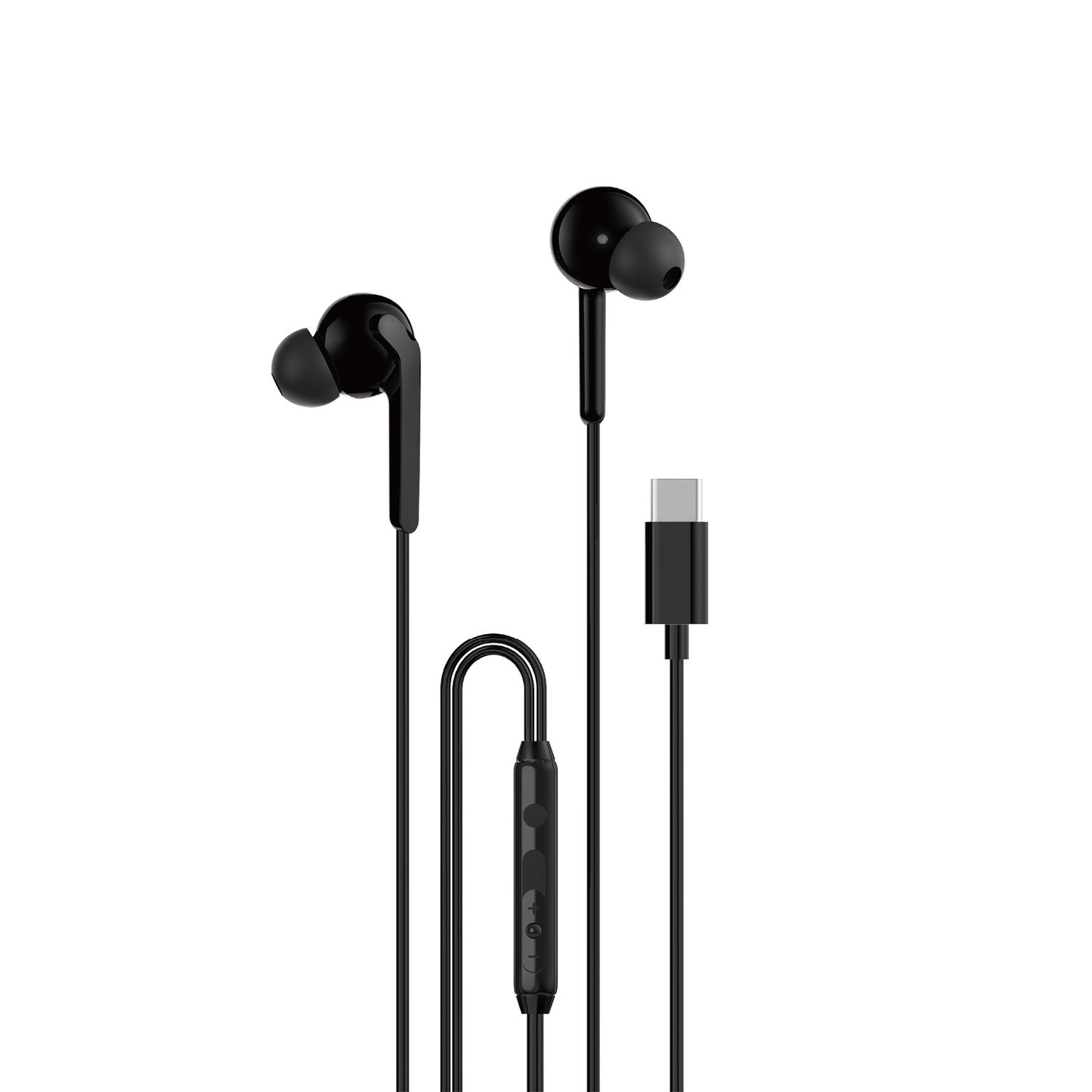 Ausinės Dudao X3C+ USB-C juodos