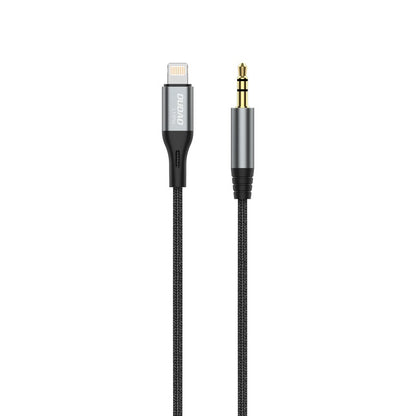 Audio kabelis Dudao L11Pro Lightning to 3.5mm 1.0m juodas