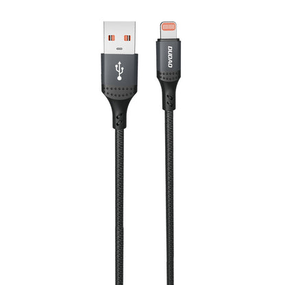 USB kabelis Dudao L3SL USB-A to Lightning 3A 1.2m juodas