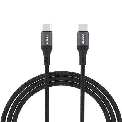 USB kabelis Dudao L3CC USB-C to USB-C 60W 1.2m juodas