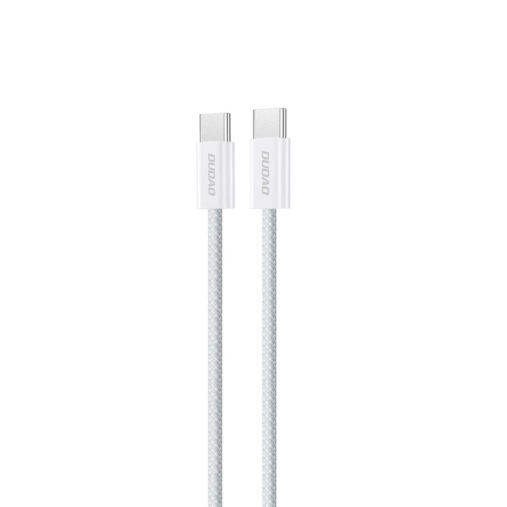 USB kabelis Dudao L6C USB-C to USB-C 60W 2.0m baltas