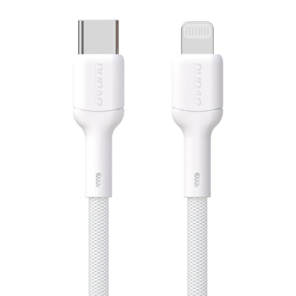 USB kabelis Dudao L9X USB-C to Lightning 30W 1.0m baltas