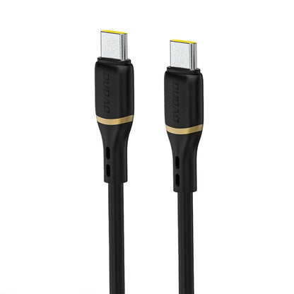 USB kabelis Dudao L25C USB-C to USB-C 60W 1.0m juodas