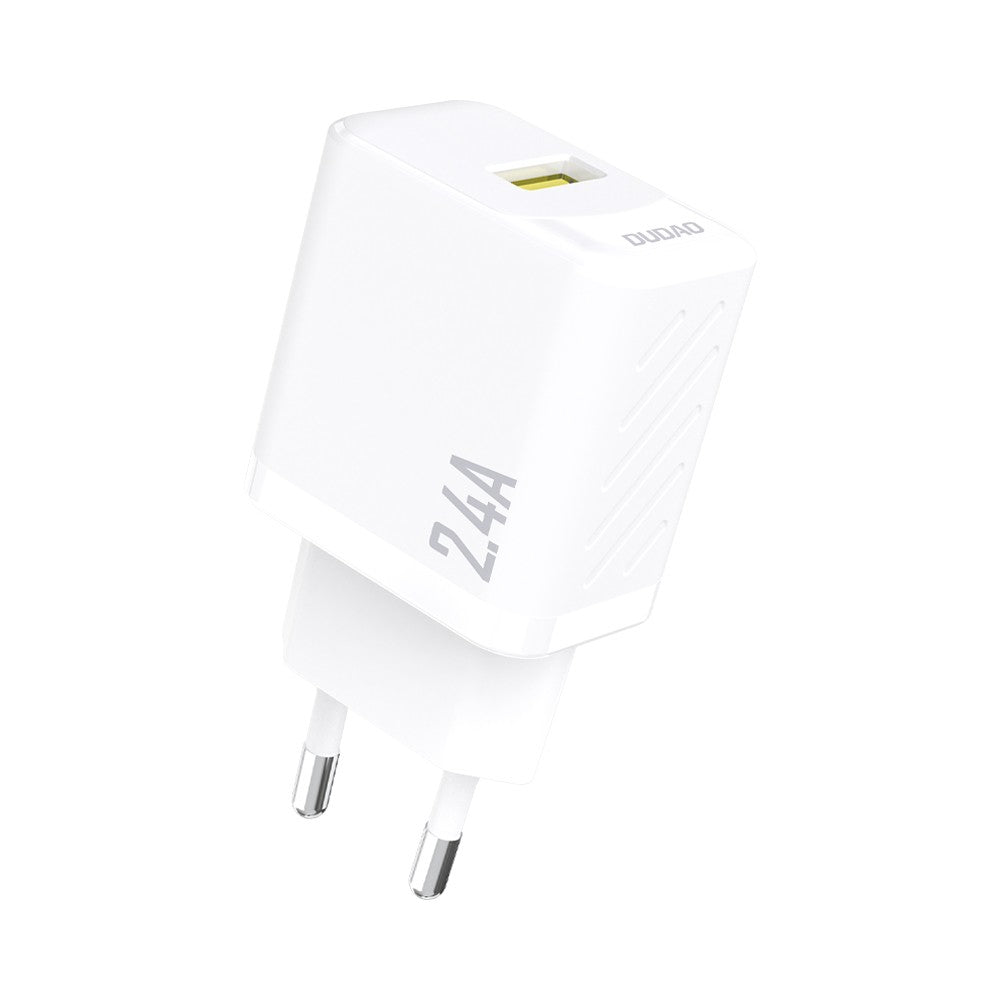 Įkroviklis Dudao A23 12W USB-A baltas