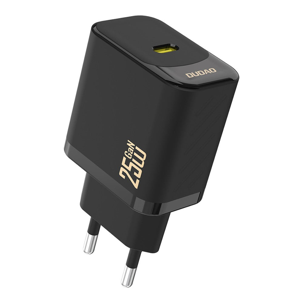 Įkroviklis Dudao A27 GaN 25W USB-C juodas