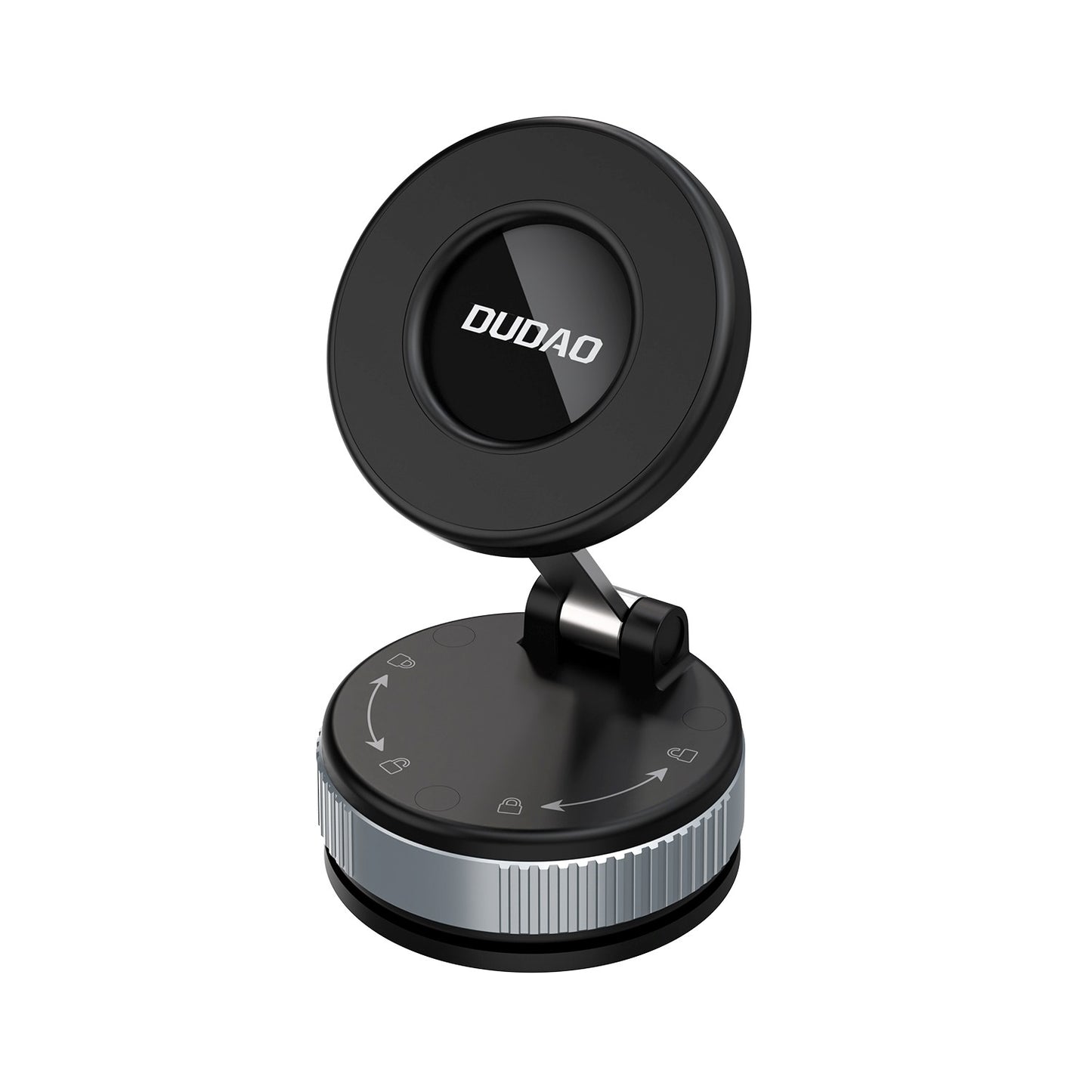 Automobilinis telefono laikiklis Dudao F24PRO MagSafe (dashboard/windshield) juodas