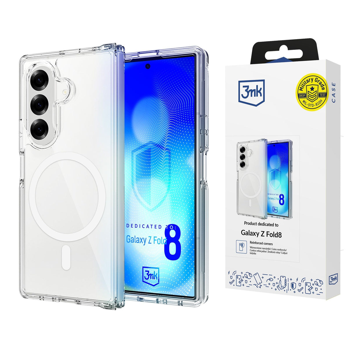 Dėklas 3mk Armor MagCase Samsung F976 Z Fold8 Ultra Default Title