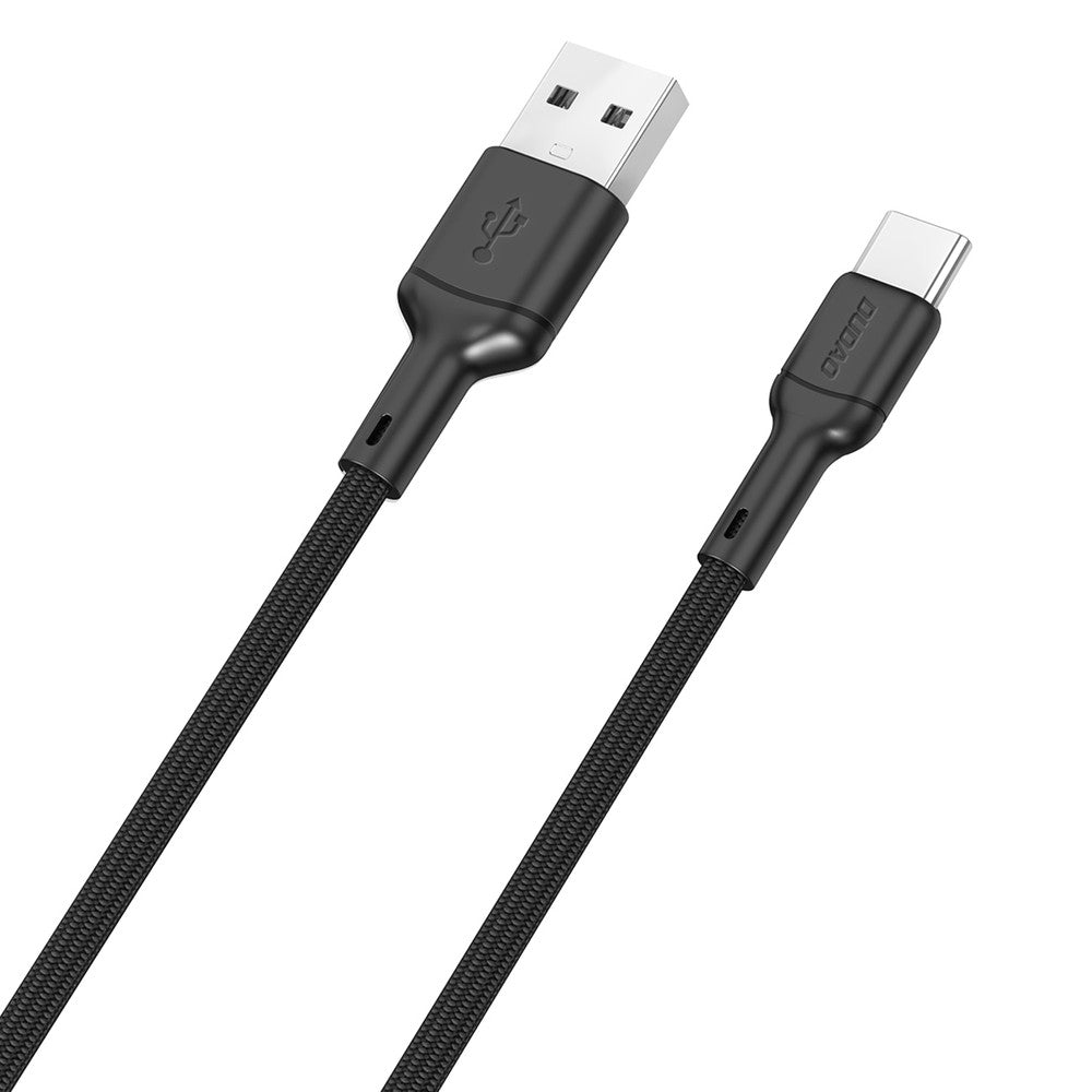 USB kabelis Dudao L9T USB-A to USB-C 5A 1.0m juodas