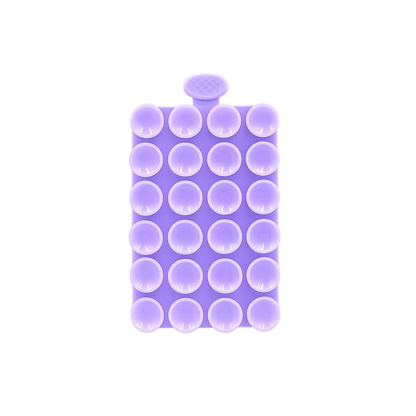 Silikoninis laikiklis su siurbtukais Setty SP-MUN-01 violetinis