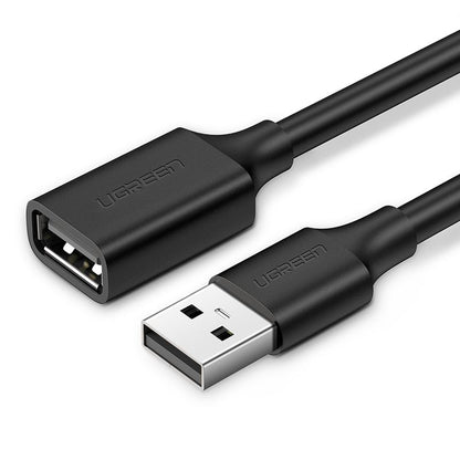 USB kabelio ilgiklis Ugreen USB-A to USB-A 1.5m juodas (10315)