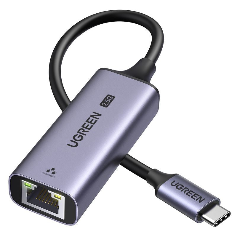 Tinklo adapteris Ugreen CM648 USB-C to RJ45 pilkas (25052)